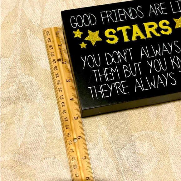 TWO Painted Wood Affirmation Signs. Square 6”x6” and Rectangle 5”x7” - Picture 7 of 7